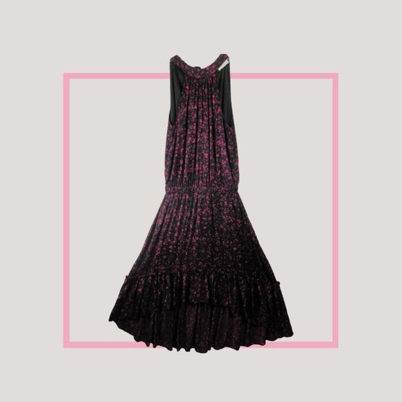 Ramy Brook Dresses & Skirts - Ramy Brook Eva High-neck Midi Dress  Size M Plumberry